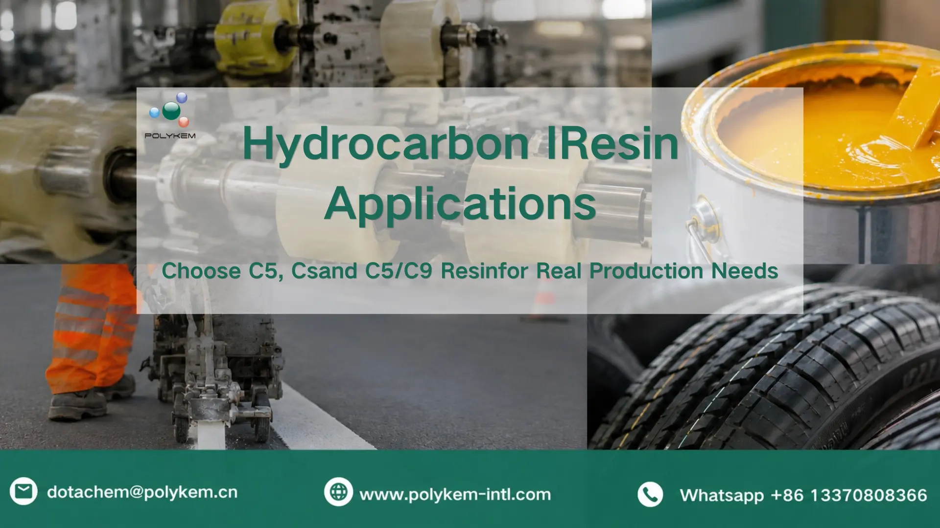 ہائیڈرو کاربن رال ایپلی کیشنز: حقیقی پیداوار کی ضروریات کے لیے C5، C9 اور C5/C9 رال کا انتخاب کیسے کریں
